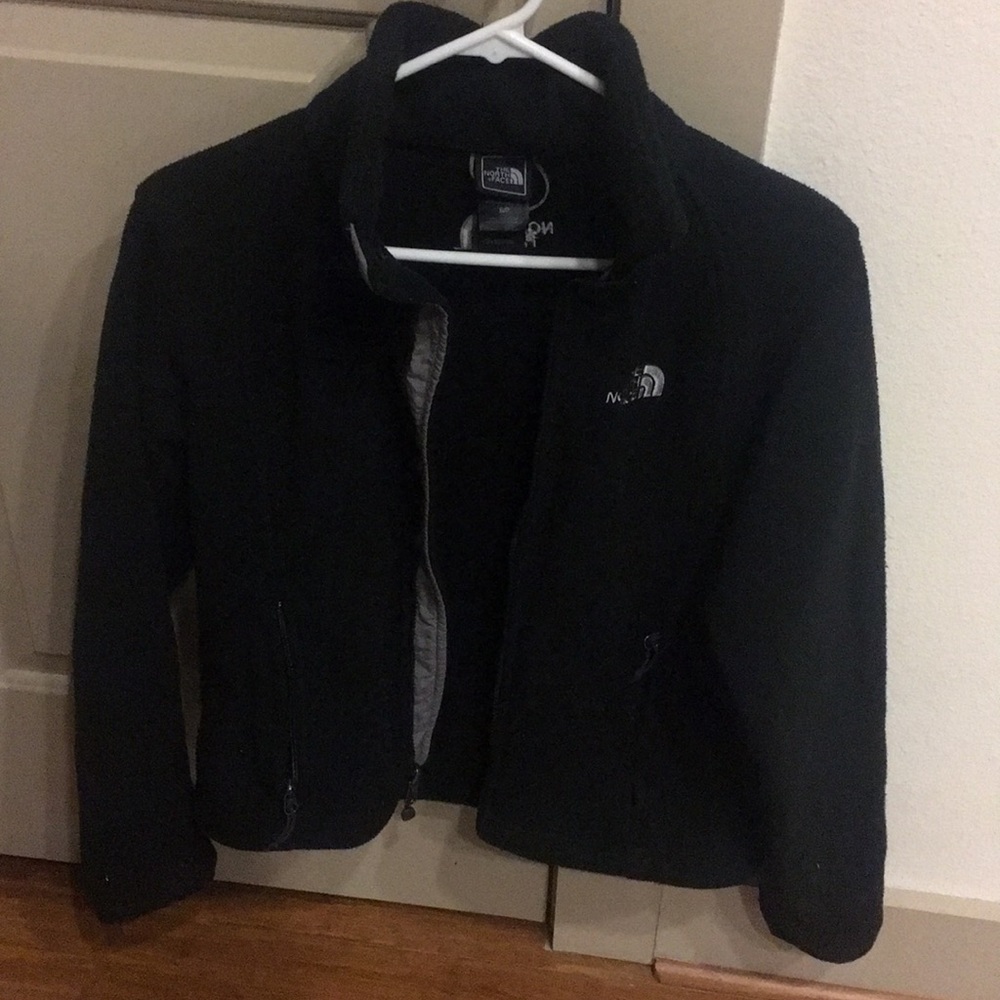 NorthFace black fleece jacket